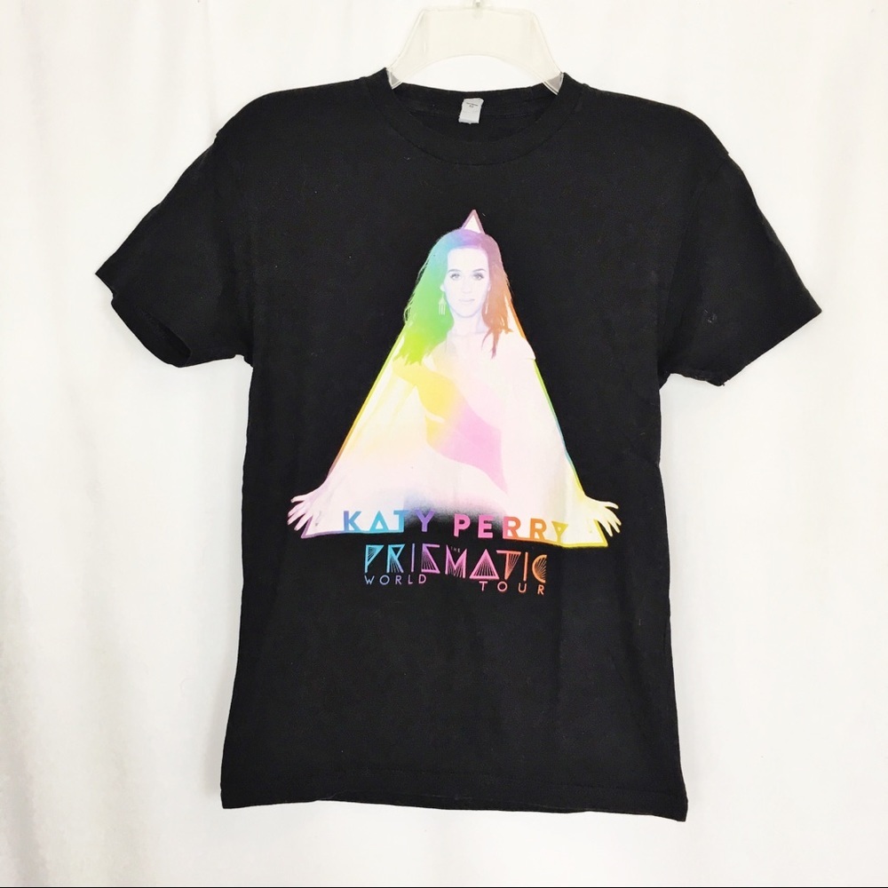 Katy Perry Prismatic black tour graphic t-shirt XS